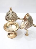 Antique Brass Diffuser Dhoop Daani - Image 4