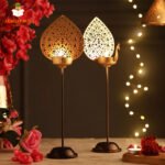 Aamrapali Peacock T-light Stand (Set of 2)