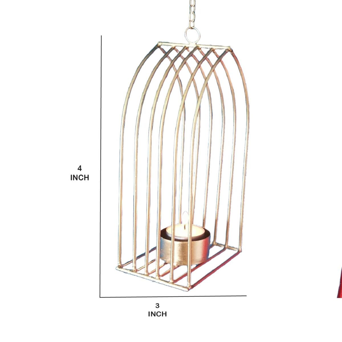 Hanging Tea Light Holder - Image 2