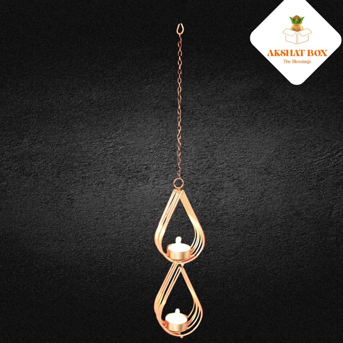 Decorative  Hanging Tea Light Holder - Image 2