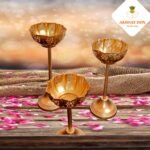 LOTUS CUT URLI STAND SET OF 3 - Image 10