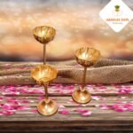 LOTUS CUT URLI STAND SET OF 3 - Image 9