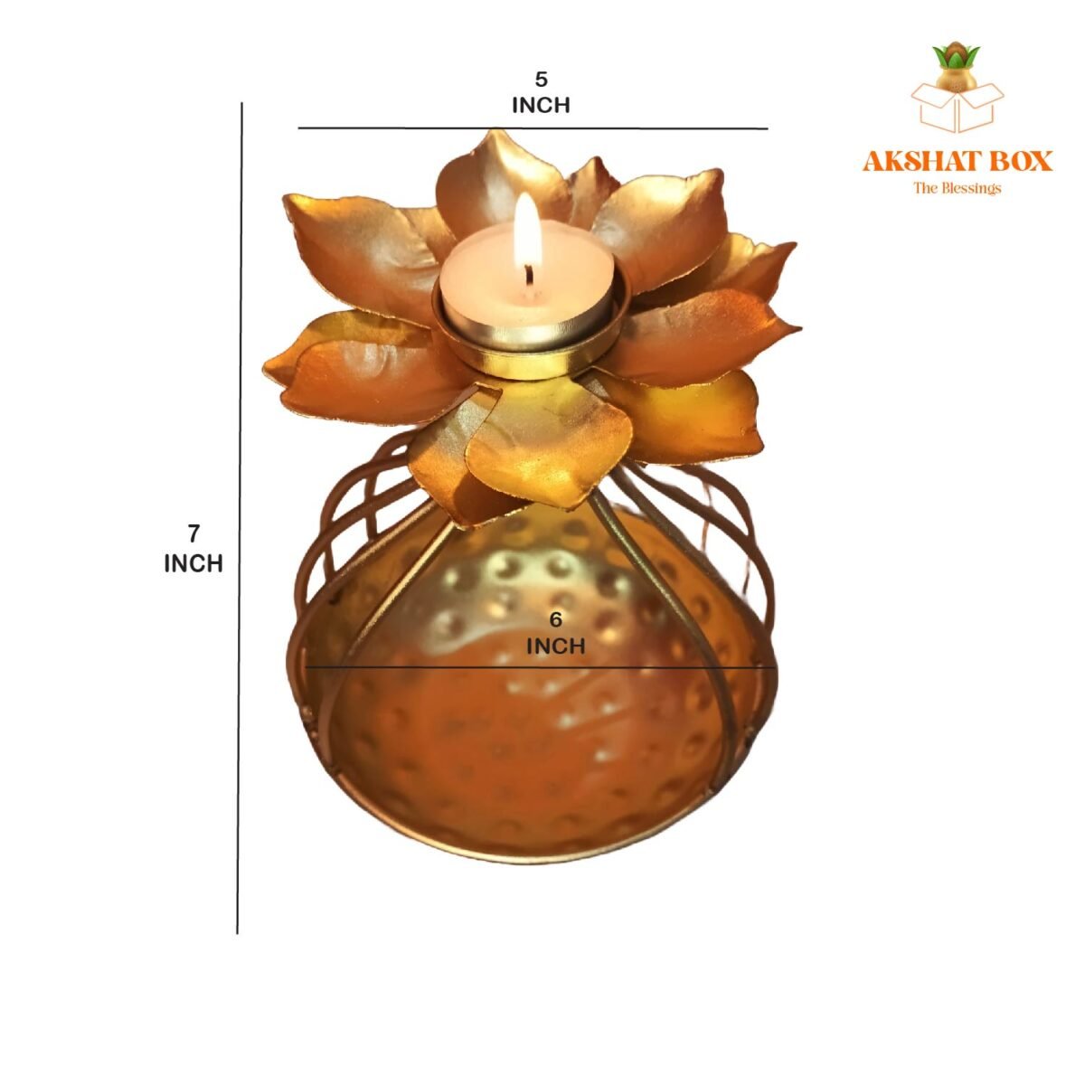 URLI BOWL WITH TEA LIGHT HOLDER - Image 3