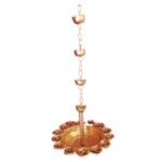 Handmade Hanging Rose Urli | Set of 2 - Image 2