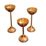 LOTUS CUT URLI STAND SET OF 3 - Image 2