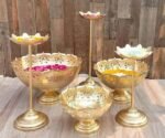 CRAFT CUTTING TAJ BOWL URLI SET