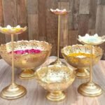 CRAFT CUTTING TAJ BOWL URLI SET