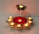 URLI BOWL WITH DIYA  HOLDER
