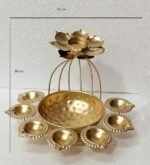 URLI BOWL WITH DIYA  HOLDER - Image 2