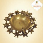 Brass Butterfly Urli