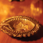 Brass Diya-Deepam Lotus Design