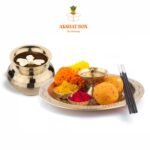 Pure Brass / Diamond Cutting Pooja Lota Kalash / Size-0 - Image 5