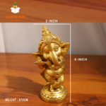 Pure Brass/Buy-(Baal Ganesh)/Bansori Ganesh Temple Decorative, Best Lowest Price ! - Image 2