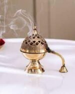 Antique Brass Diffuser Dhoop Daani - Image 3