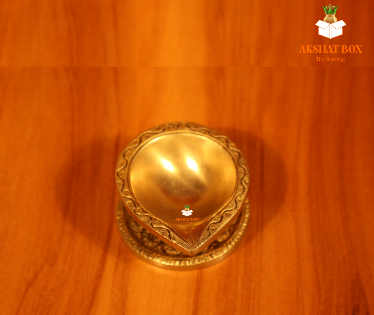Buy Antique Brass Diya-Isha Life Deepam - Image 5
