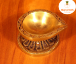 Buy Antique Brass Diya-Isha Life Deepam - Image 4