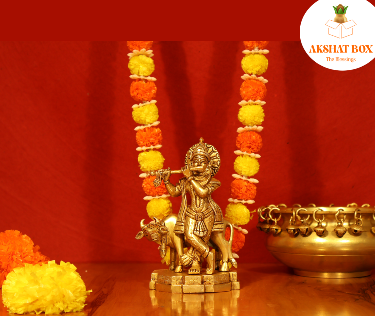 Krishna with Cow - Image 5