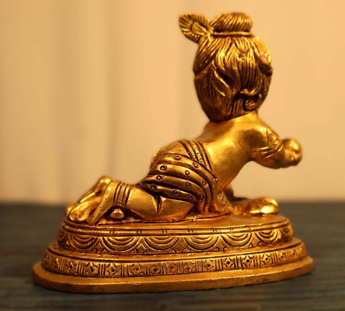 Laddu Balgopal Krishna Brass - Image 2