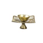 Antique Brass Cutting Jaali Akhand Diya