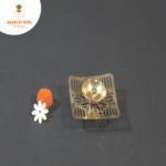 Antique Brass Cutting Jaali Akhand Diya - Image 7