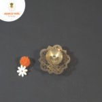 Jali Brass Diya Unique Cutting Design