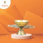 Jali Brass Diya Panch Akaar Unique Design