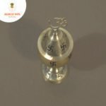 Golden Om and Swastik Symbol Decorative Brass Diya - Image 5