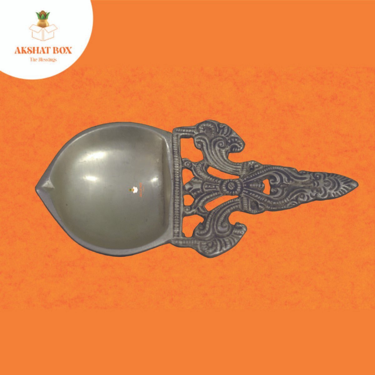 Deepam Burner Brass Karpuram Aarti - Image 3