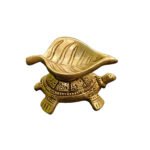 Brass Peepal Leaf Diya Stand for Home / Pooja room