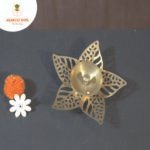 Jali Brass Diya Leaf Design - Image 4