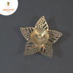 Jali Brass Diya Leaf Design - Image 6