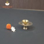 Jali Brass Diya Rangoli Design - Image 4