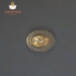 Jali Brass Diya Rangoli Design - Image 5