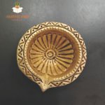 Brass Round Shaped Diwali Oil Lamp Diya
