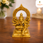 Antique Brass Lord Narasimha