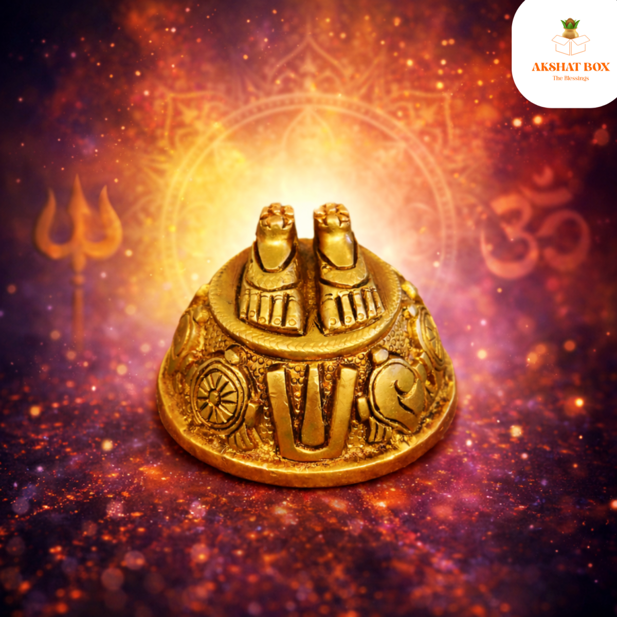 SANKH CHAKRA CHARAN  PADUKA - Image 5