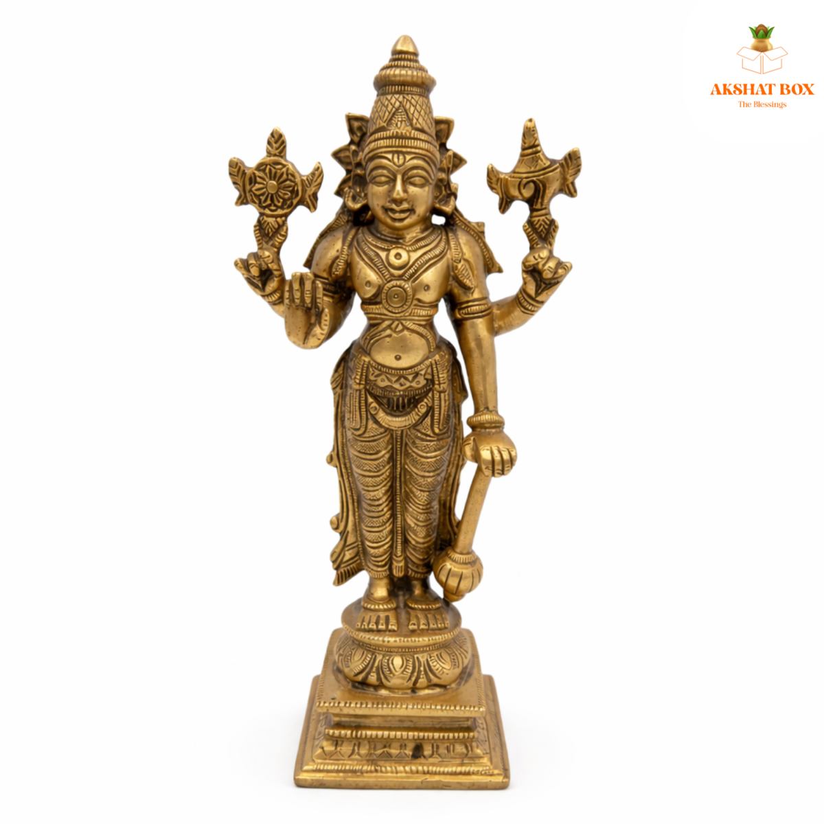 Brass Vishanu  Idols - Image 2