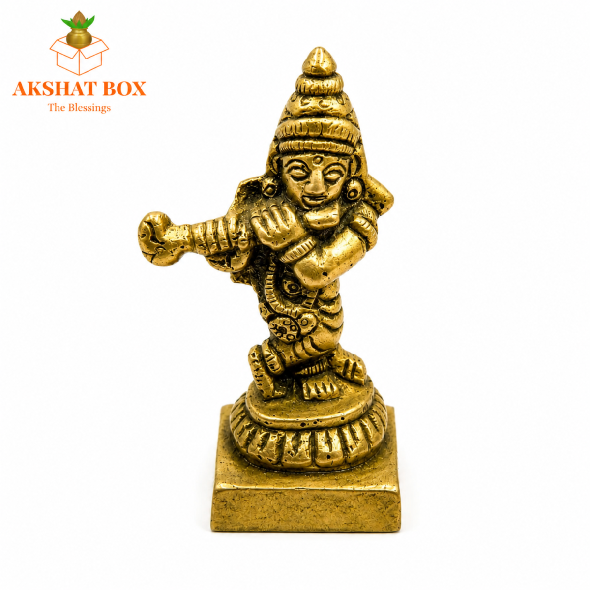 Brass Mini Krishna ji - Image 3