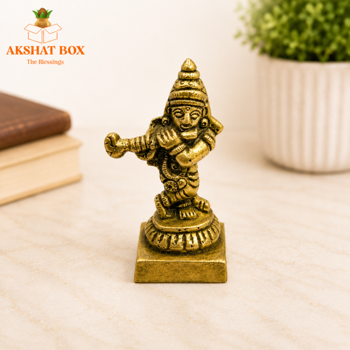 Brass Mini Krishna ji - Image 5