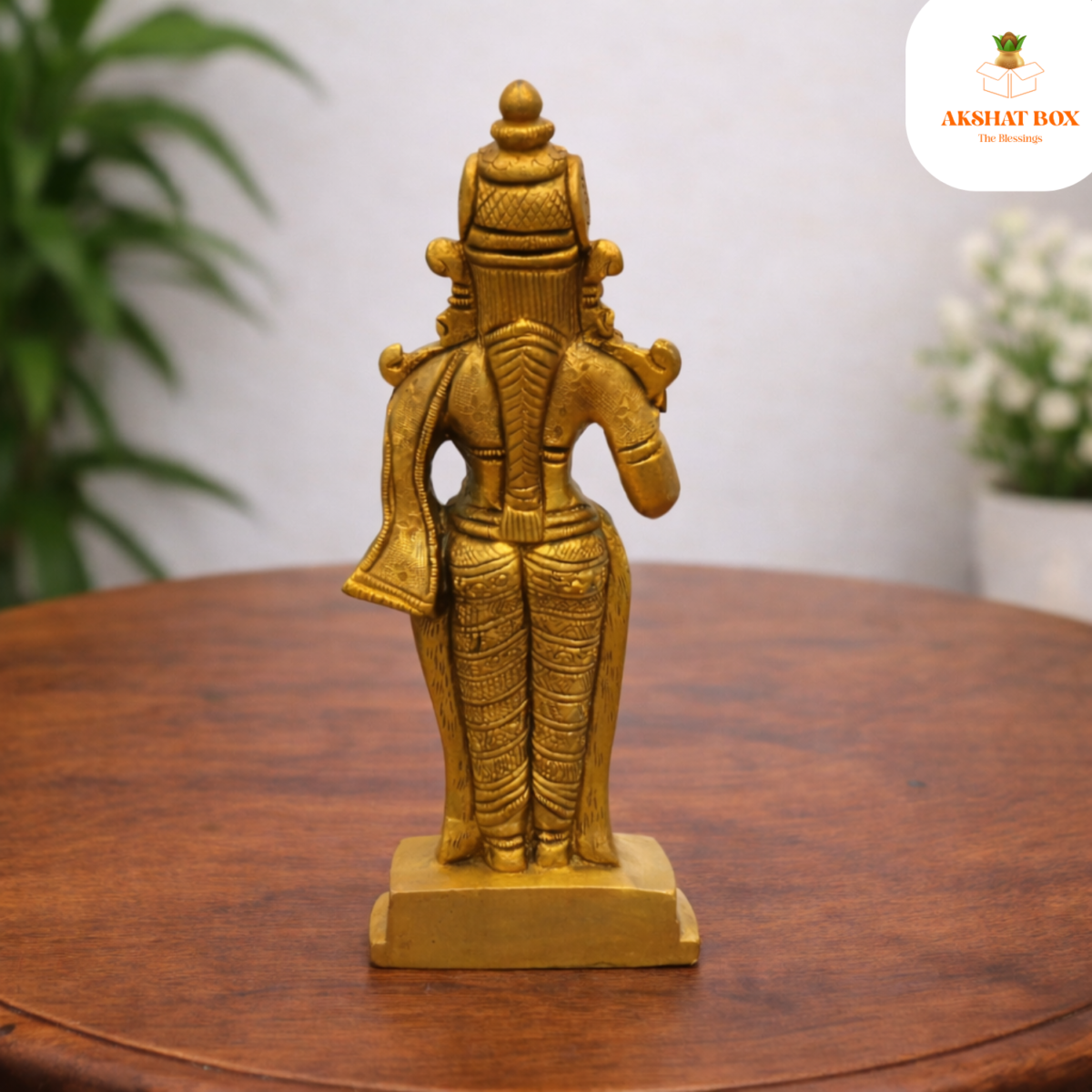 Brass laxmi  Idol - Image 3