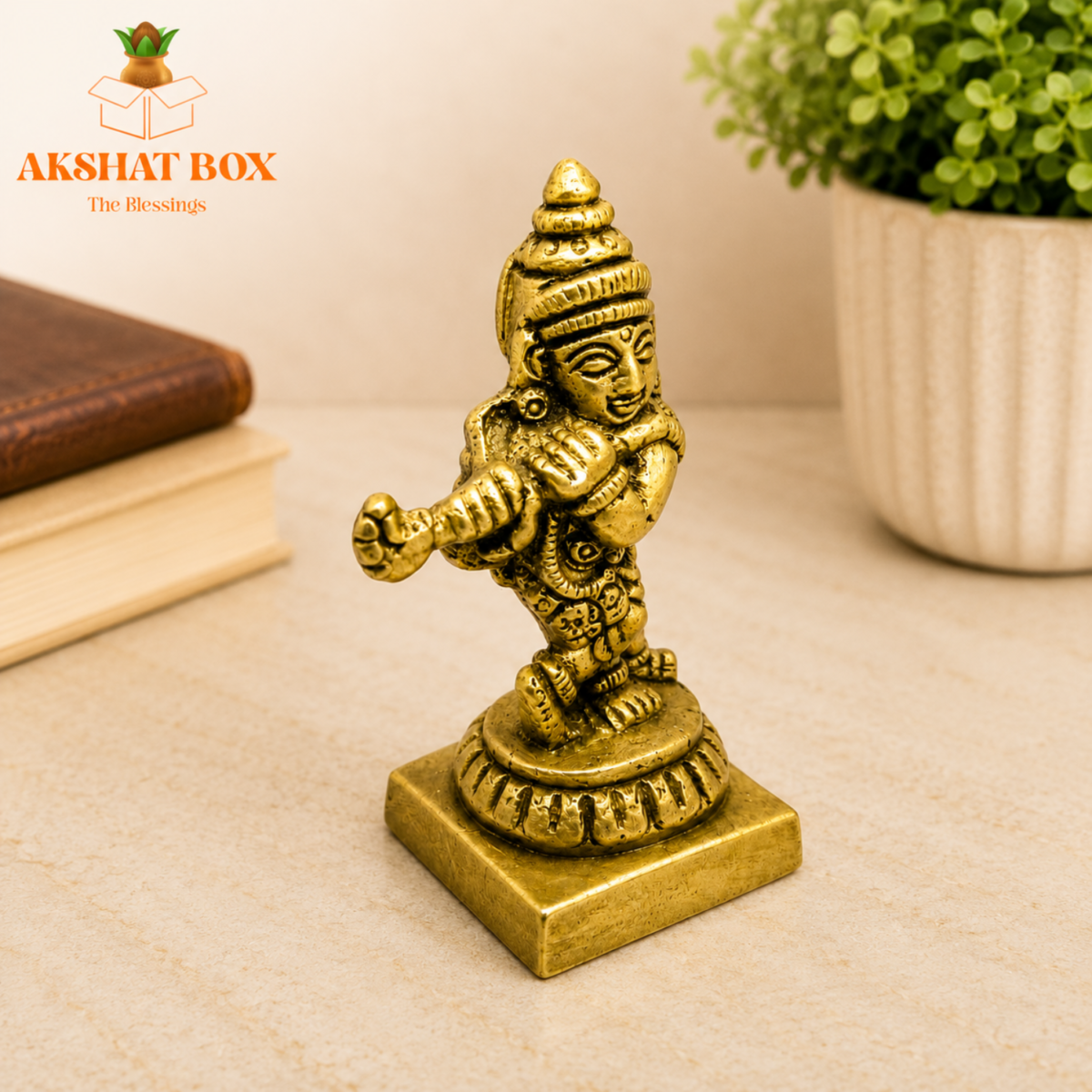 Brass Mini Krishna ji - Image 7