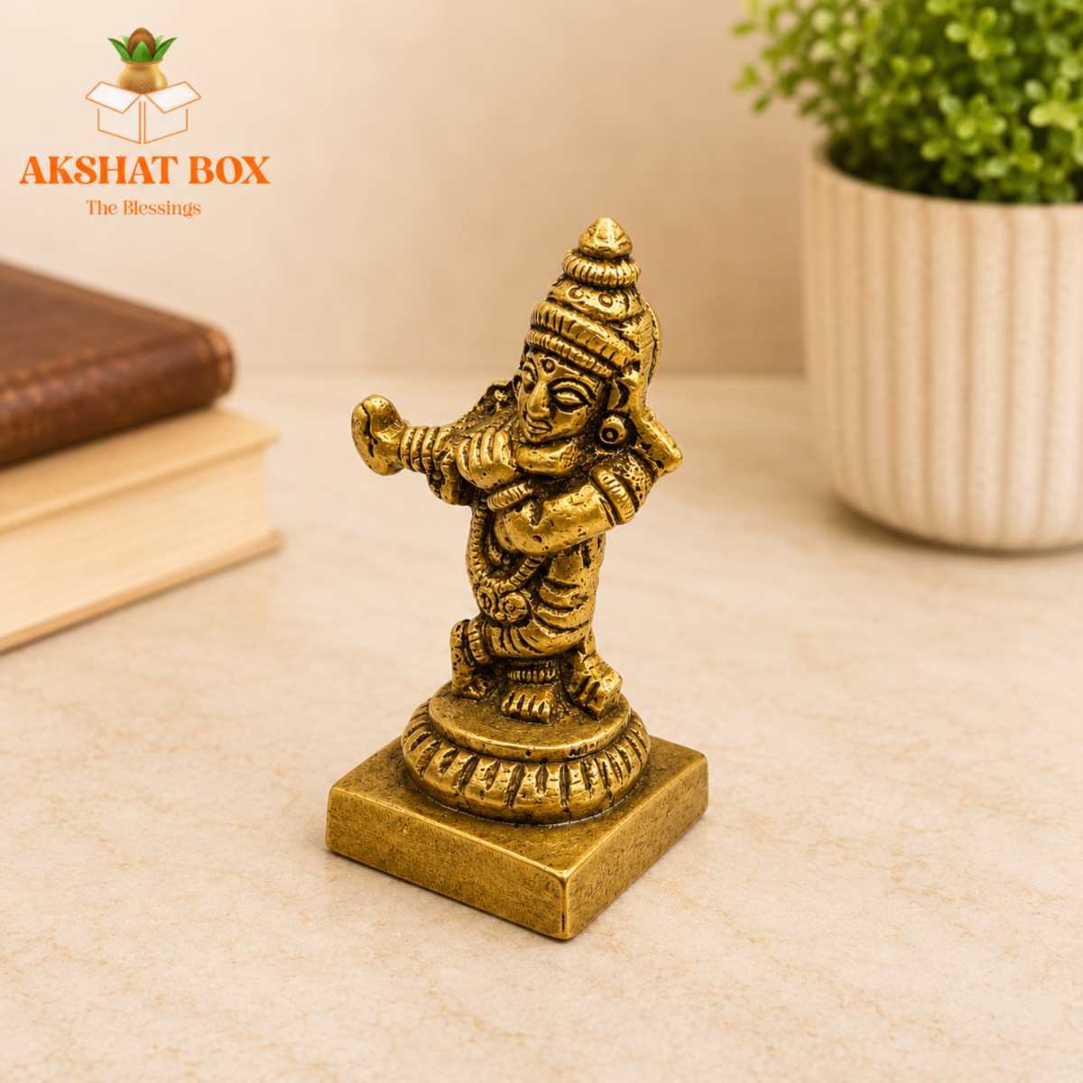 Brass Mini Krishna ji - Image 8