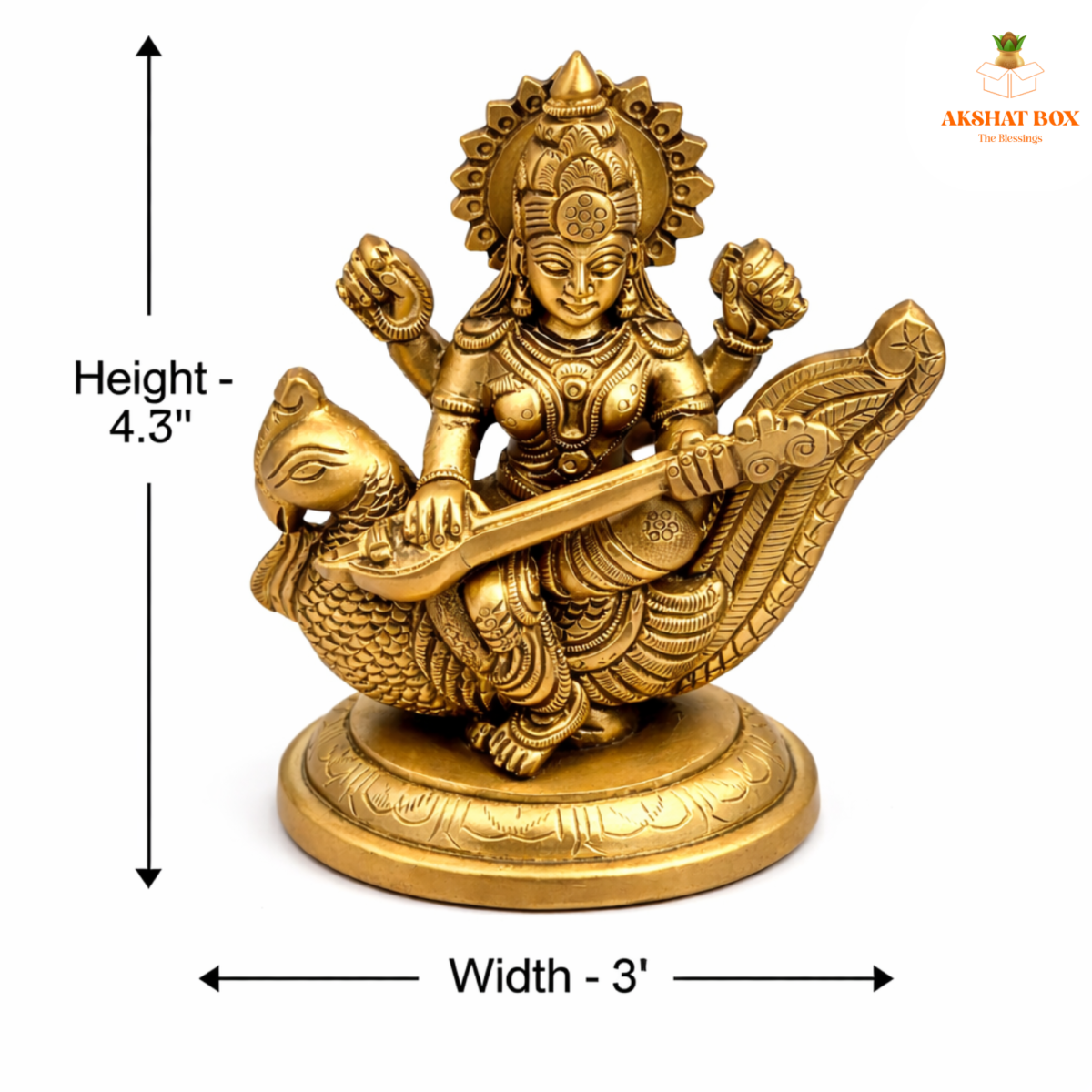 Antique Design Sraswati maa - Image 2