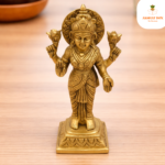 Brass  vishnu lord idol