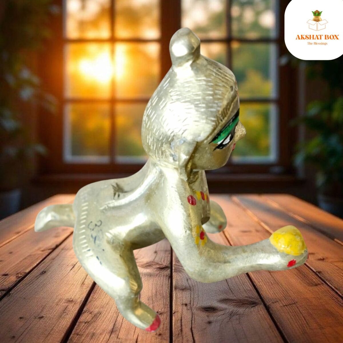 Brass Ladoo Gopal - Image 8