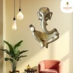 Antique  Brass Ganesha Golden Finish