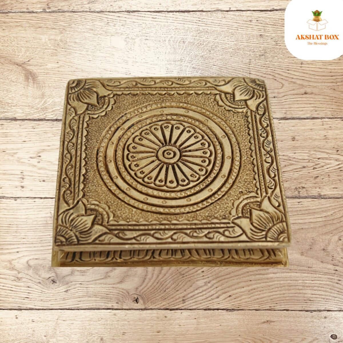 Ethnic Antique Pedestal Chowki - Image 4