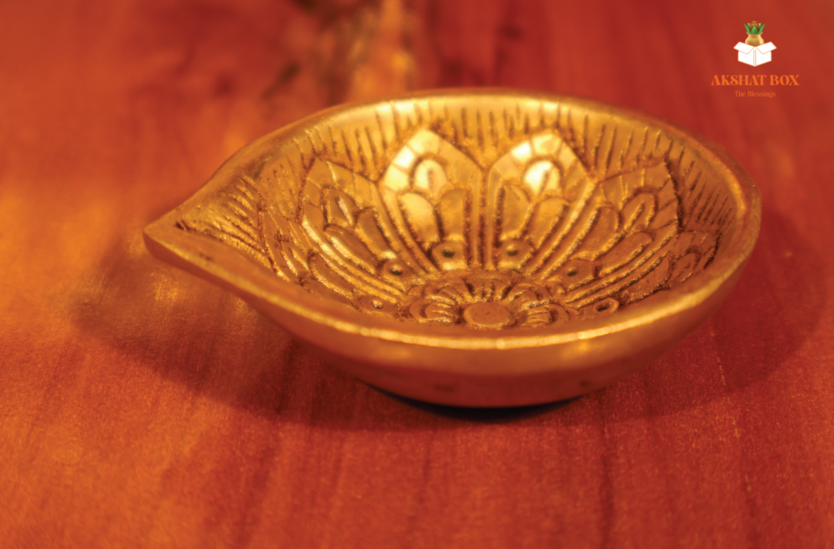 Brass lotus Design  Deepak for Diwali - Image 6