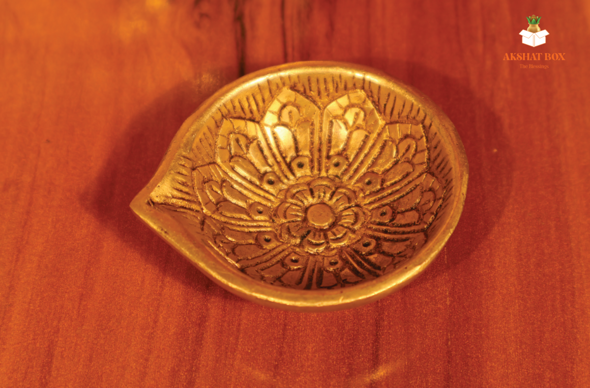 Brass lotus Design  Deepak for Diwali - Image 7