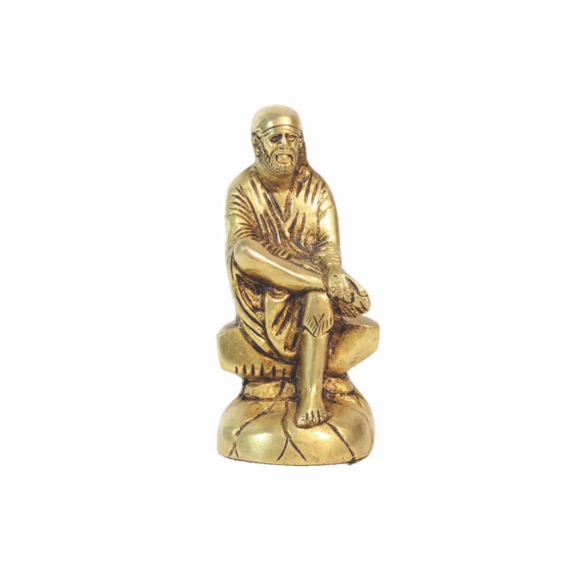 Brass Shirdi Sai Baba Murti - Image 2